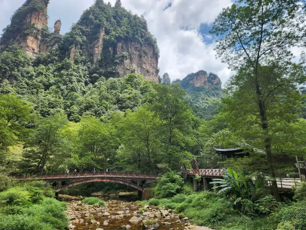 Moment from Zhangjiajie National Forest Park